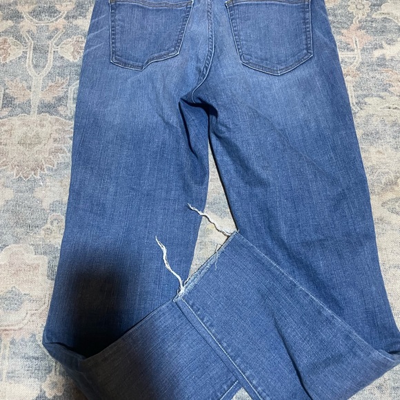 J. Crew 9 inch high rise toothpick jeans distressed size 27 - Picture 8 of 8